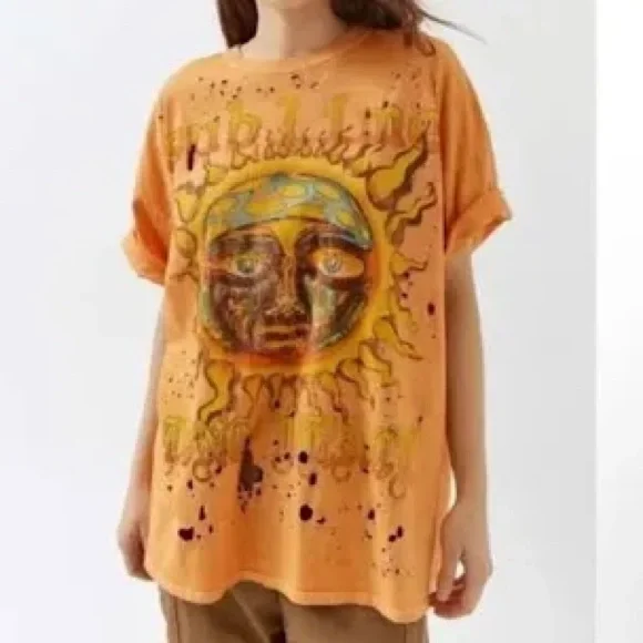 Sublime Super Distressed Graphic Short Sleeve Tee - Picture 1 of 6